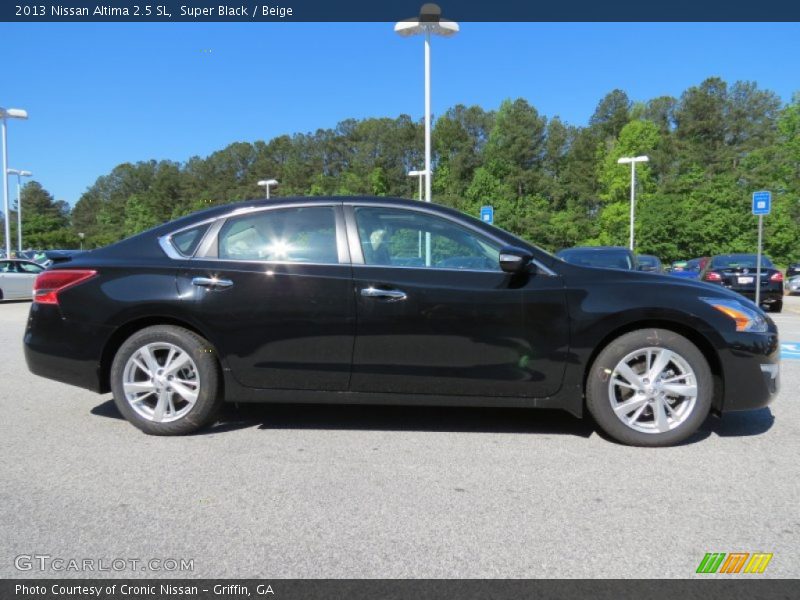 Super Black / Beige 2013 Nissan Altima 2.5 SL