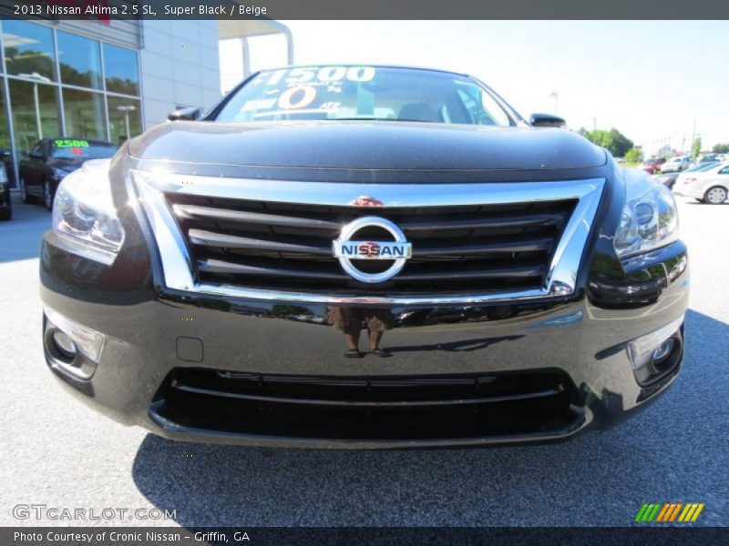 Super Black / Beige 2013 Nissan Altima 2.5 SL