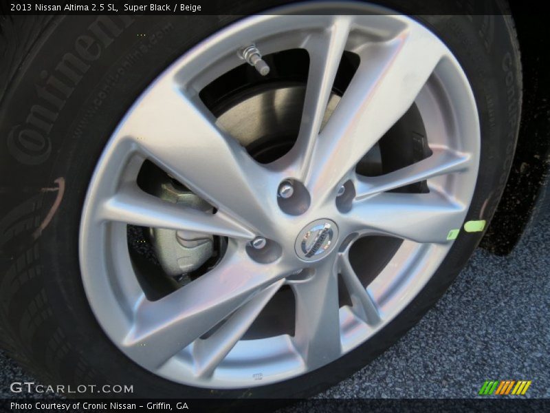 Super Black / Beige 2013 Nissan Altima 2.5 SL