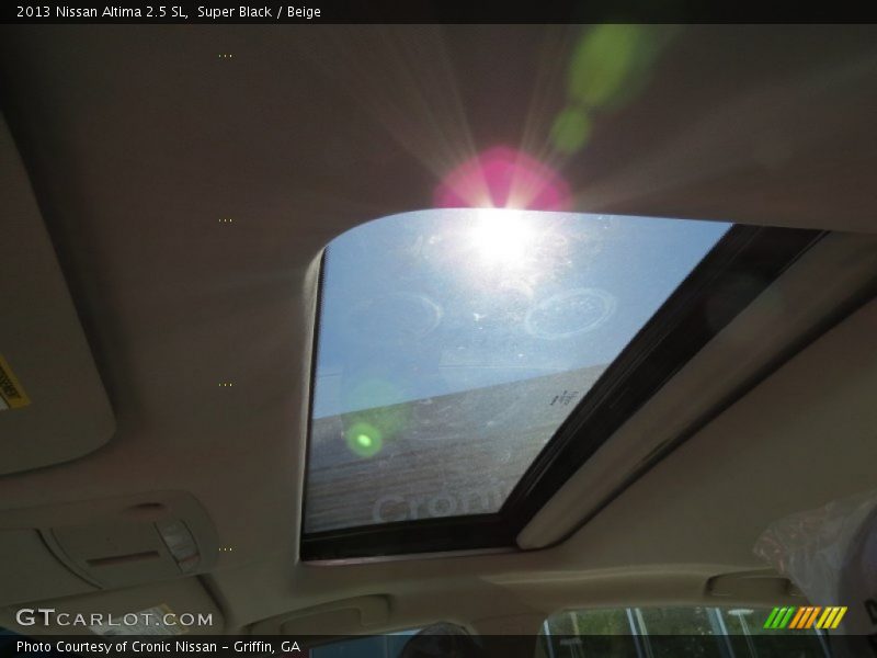 Super Black / Beige 2013 Nissan Altima 2.5 SL