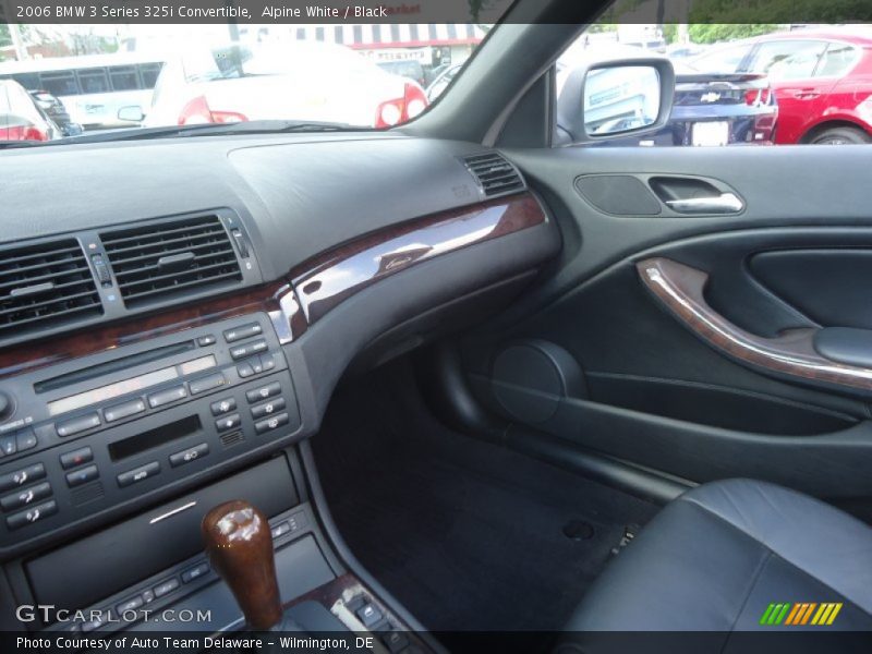 Alpine White / Black 2006 BMW 3 Series 325i Convertible