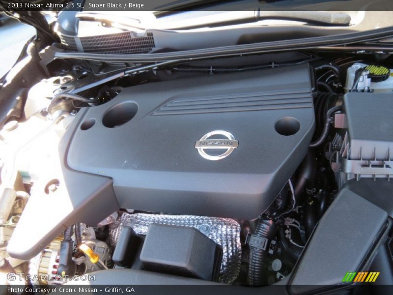 Super Black / Beige 2013 Nissan Altima 2.5 SL