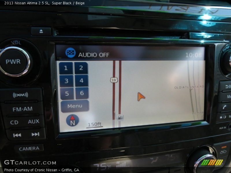 Super Black / Beige 2013 Nissan Altima 2.5 SL
