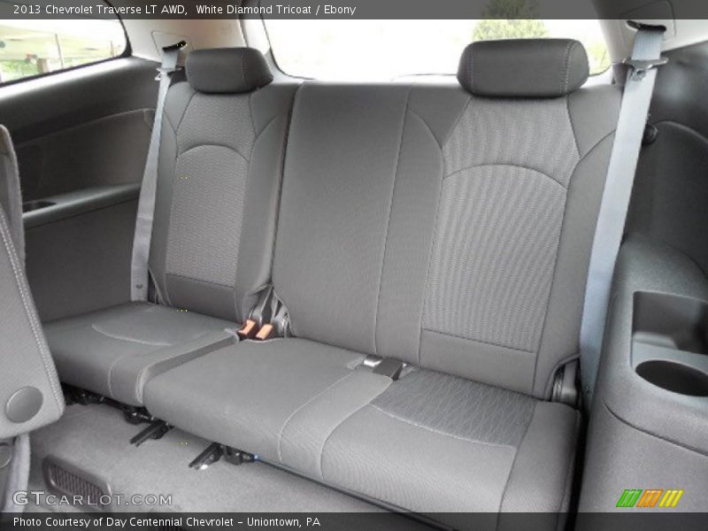Rear Seat of 2013 Traverse LT AWD