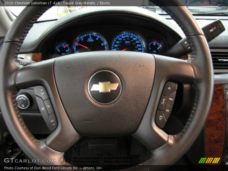 Taupe Gray Metallic / Ebony 2010 Chevrolet Suburban LT 4x4