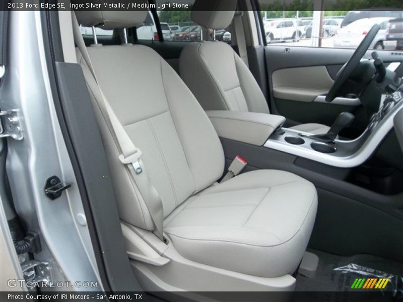 Ingot Silver Metallic / Medium Light Stone 2013 Ford Edge SE