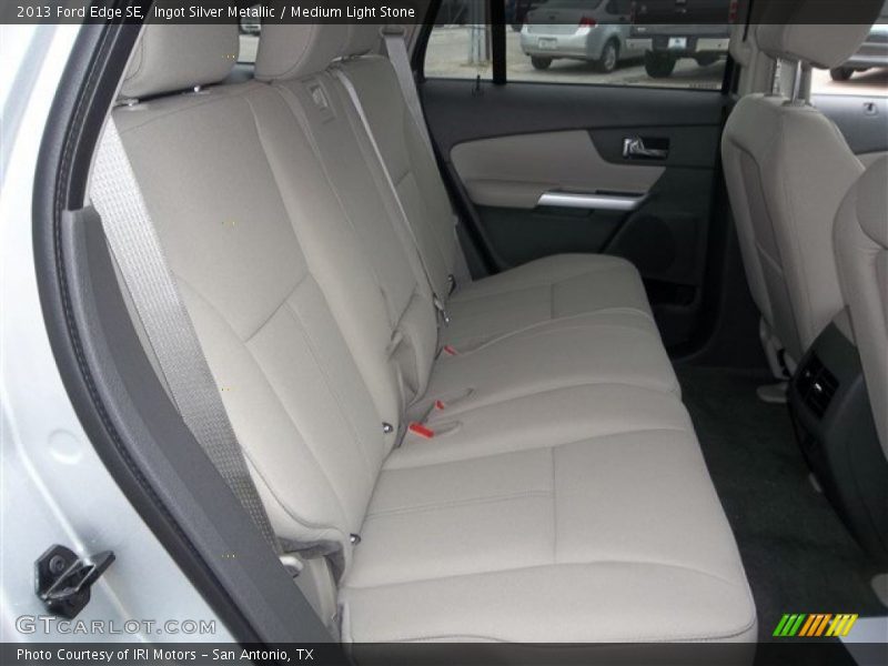 Ingot Silver Metallic / Medium Light Stone 2013 Ford Edge SE