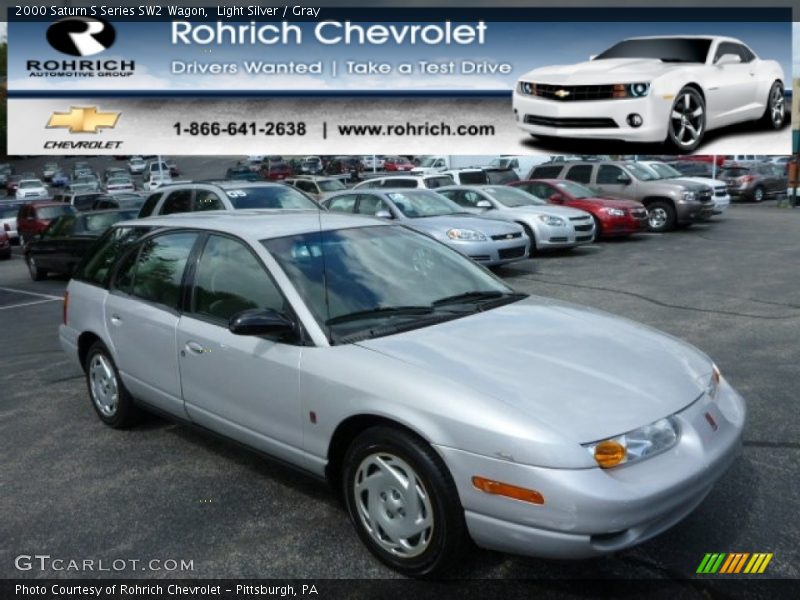 Light Silver / Gray 2000 Saturn S Series SW2 Wagon