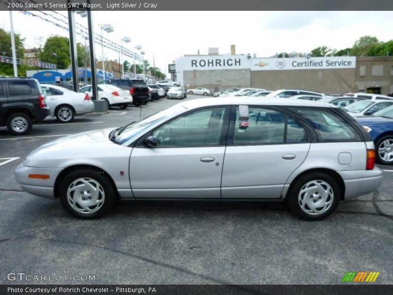 Light Silver / Gray 2000 Saturn S Series SW2 Wagon