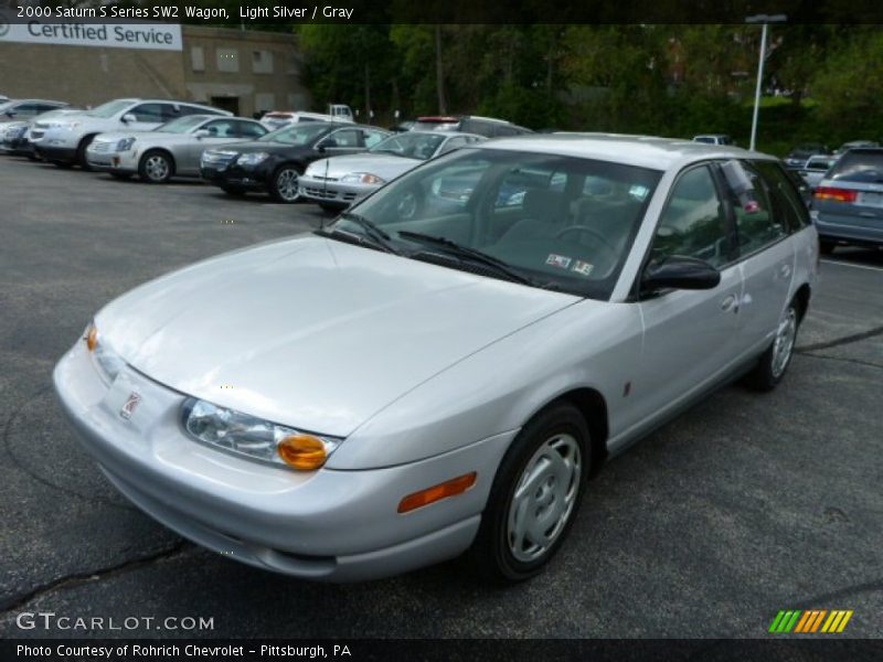 Light Silver / Gray 2000 Saturn S Series SW2 Wagon