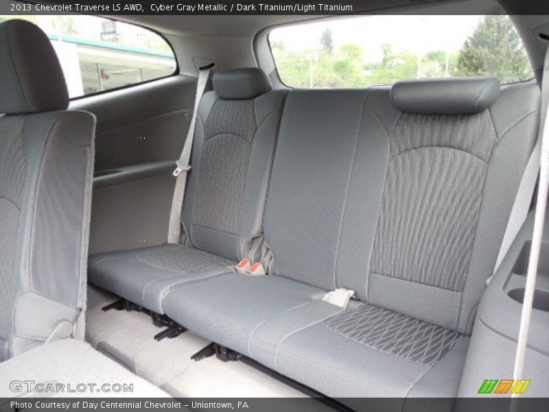 Cyber Gray Metallic / Dark Titanium/Light Titanium 2013 Chevrolet Traverse LS AWD