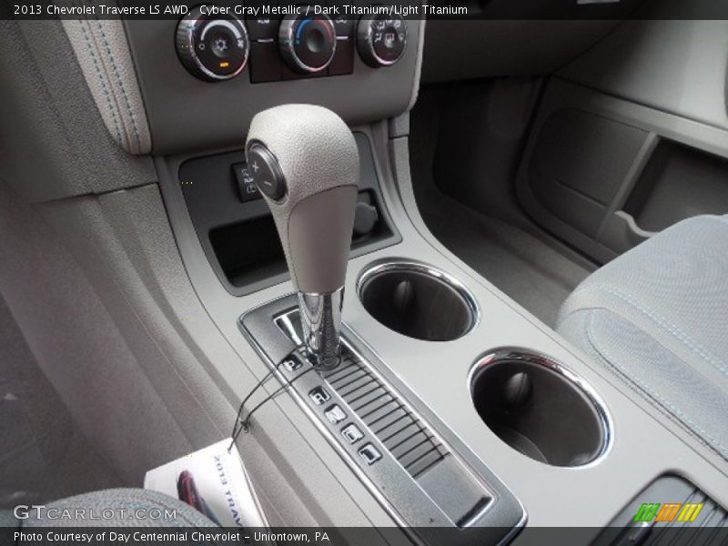 Cyber Gray Metallic / Dark Titanium/Light Titanium 2013 Chevrolet Traverse LS AWD