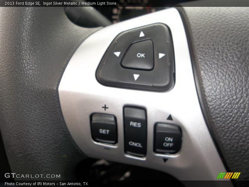 Ingot Silver Metallic / Medium Light Stone 2013 Ford Edge SE