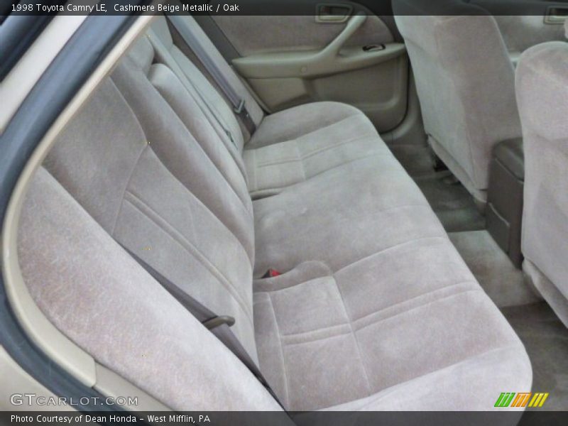 Cashmere Beige Metallic / Oak 1998 Toyota Camry LE