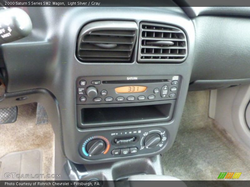 Controls of 2000 S Series SW2 Wagon