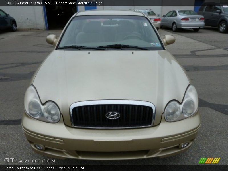 Desert Sand Metallic / Beige 2003 Hyundai Sonata GLS V6