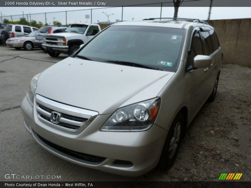 Silver Pearl Metallic / Gray 2006 Honda Odyssey EX-L