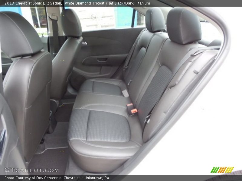 Rear Seat of 2013 Sonic LTZ Sedan