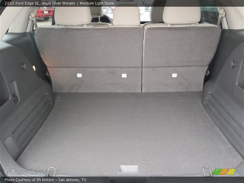Ingot Silver Metallic / Medium Light Stone 2013 Ford Edge SE