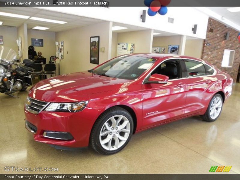 Crystal Red Tintcoat / Jet Black 2014 Chevrolet Impala LT