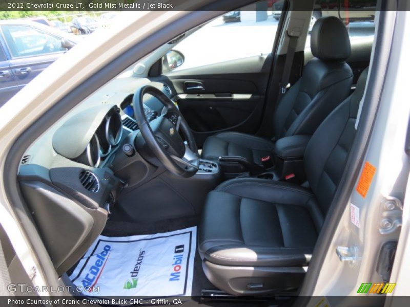 Gold Mist Metallic / Jet Black 2012 Chevrolet Cruze LT