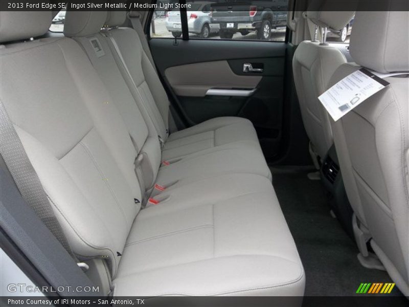 Ingot Silver Metallic / Medium Light Stone 2013 Ford Edge SE