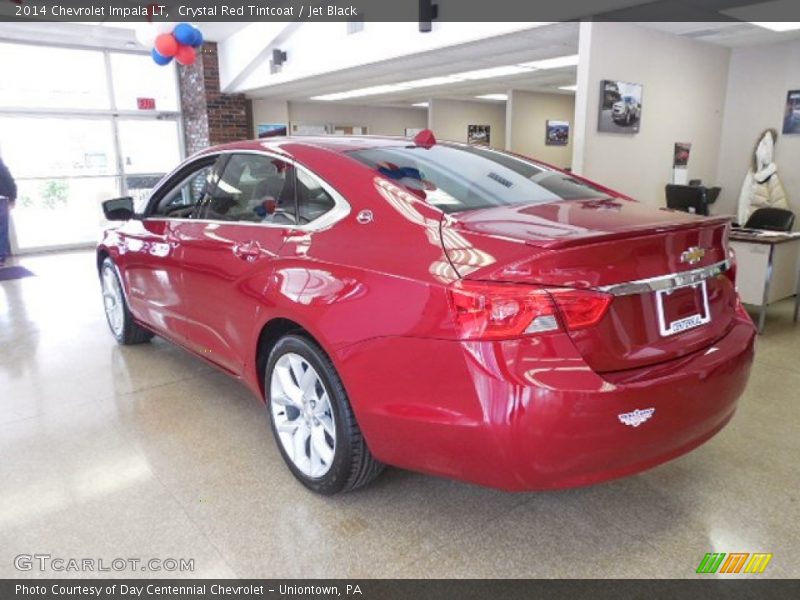 Crystal Red Tintcoat / Jet Black 2014 Chevrolet Impala LT