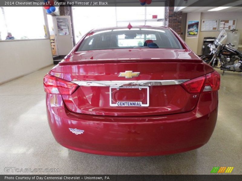 Crystal Red Tintcoat / Jet Black 2014 Chevrolet Impala LT