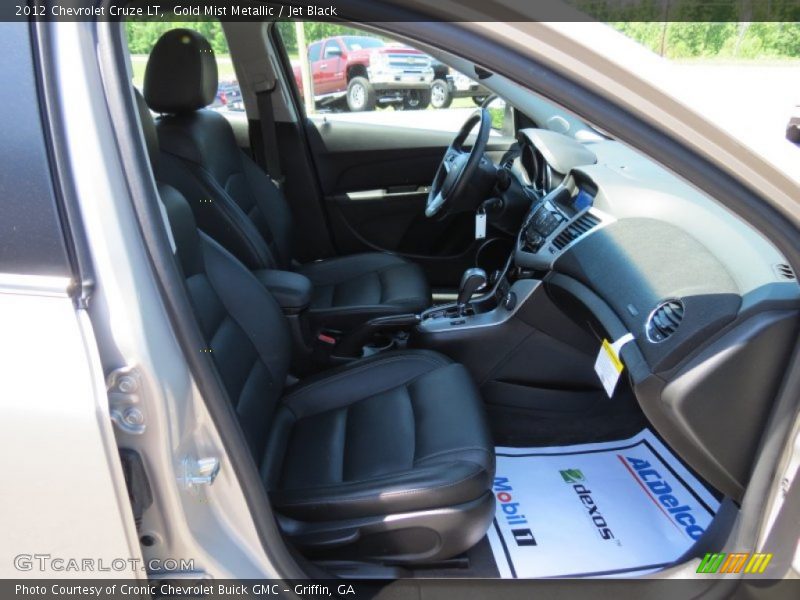 Gold Mist Metallic / Jet Black 2012 Chevrolet Cruze LT