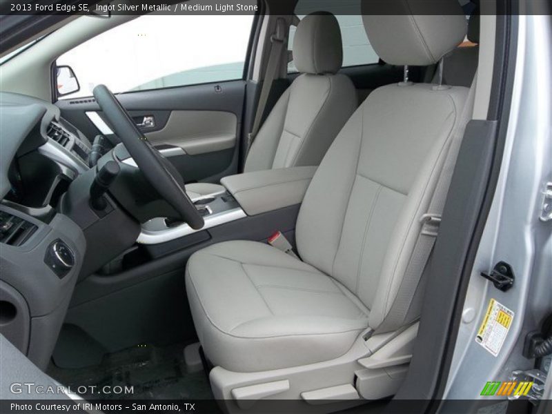 Ingot Silver Metallic / Medium Light Stone 2013 Ford Edge SE
