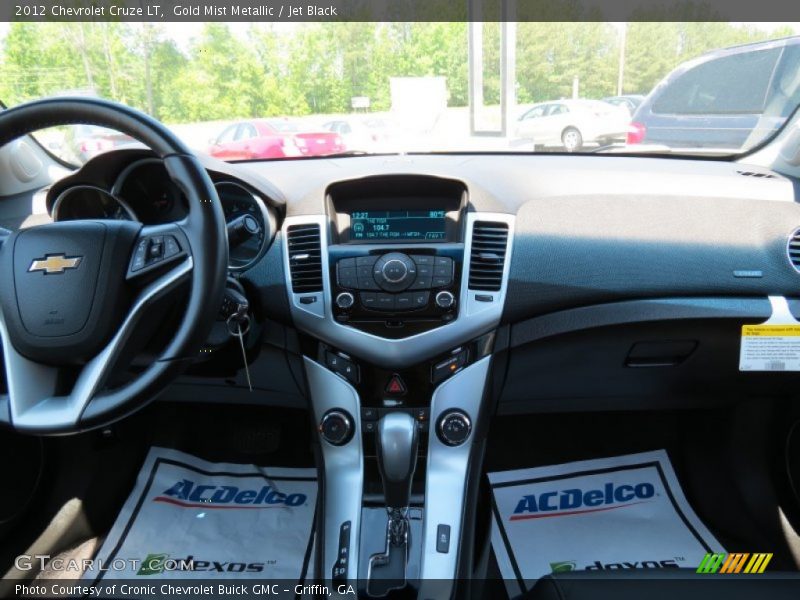 Gold Mist Metallic / Jet Black 2012 Chevrolet Cruze LT