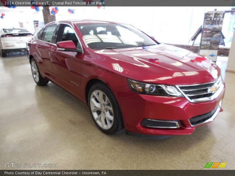 Crystal Red Tintcoat / Jet Black 2014 Chevrolet Impala LT