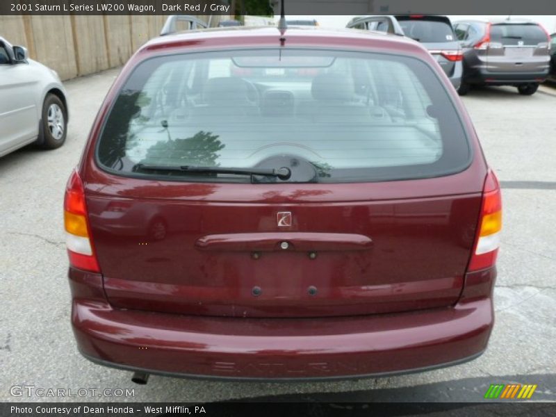 Dark Red / Gray 2001 Saturn L Series LW200 Wagon