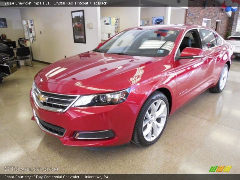 Crystal Red Tintcoat / Jet Black 2014 Chevrolet Impala LT