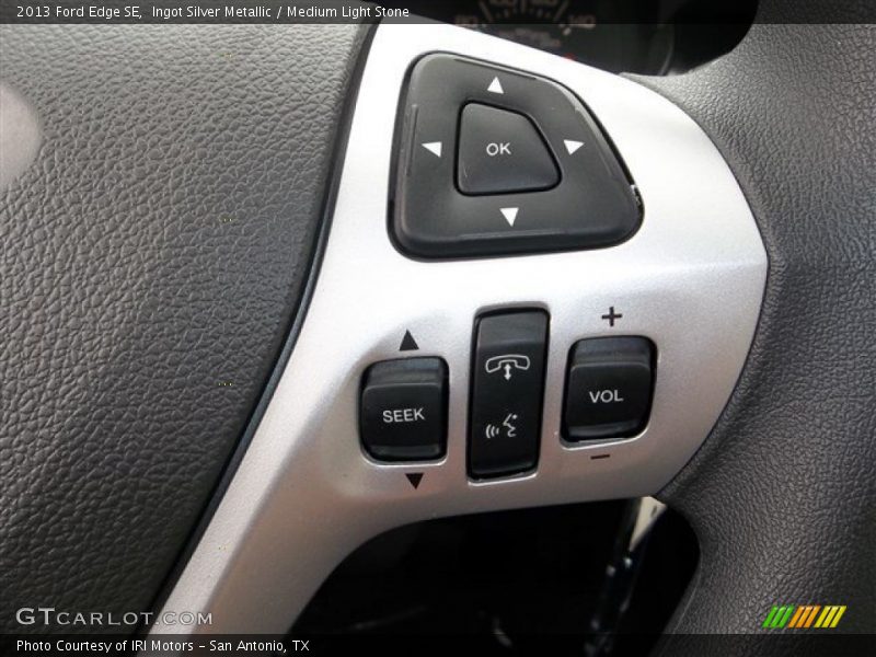 Ingot Silver Metallic / Medium Light Stone 2013 Ford Edge SE