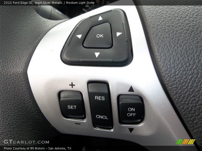 Ingot Silver Metallic / Medium Light Stone 2013 Ford Edge SE