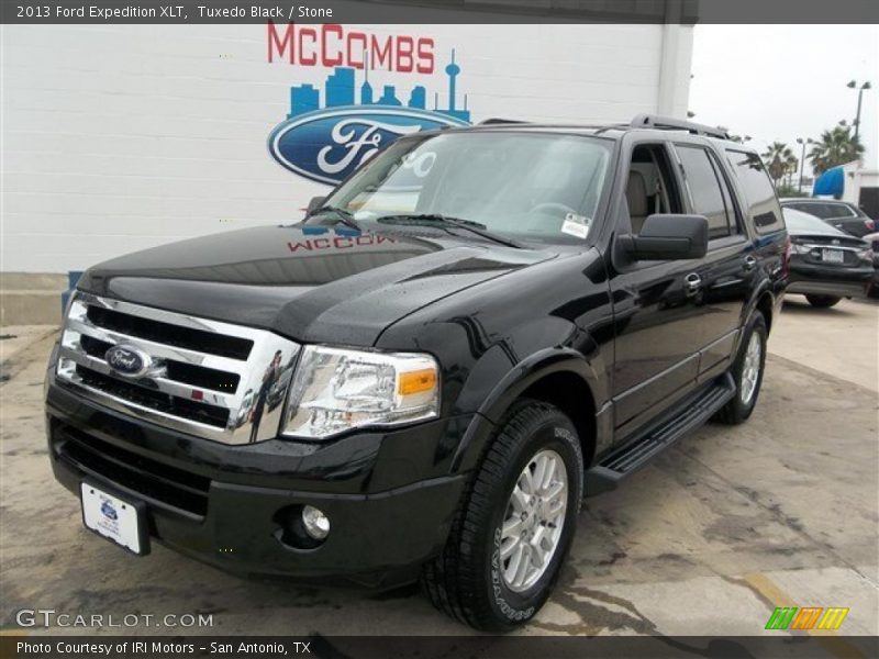 Tuxedo Black / Stone 2013 Ford Expedition XLT