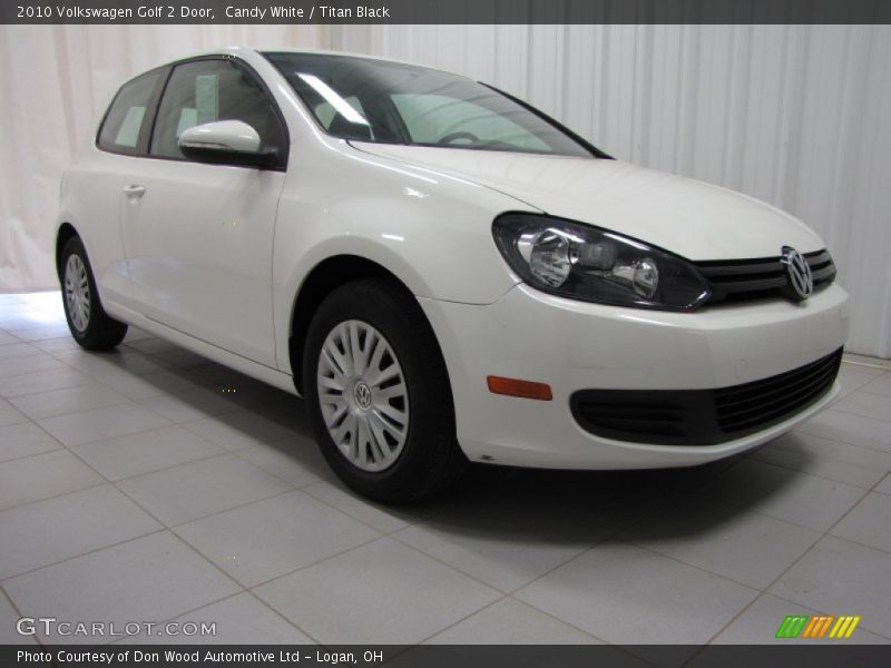 Front 3/4 View of 2010 Golf 2 Door