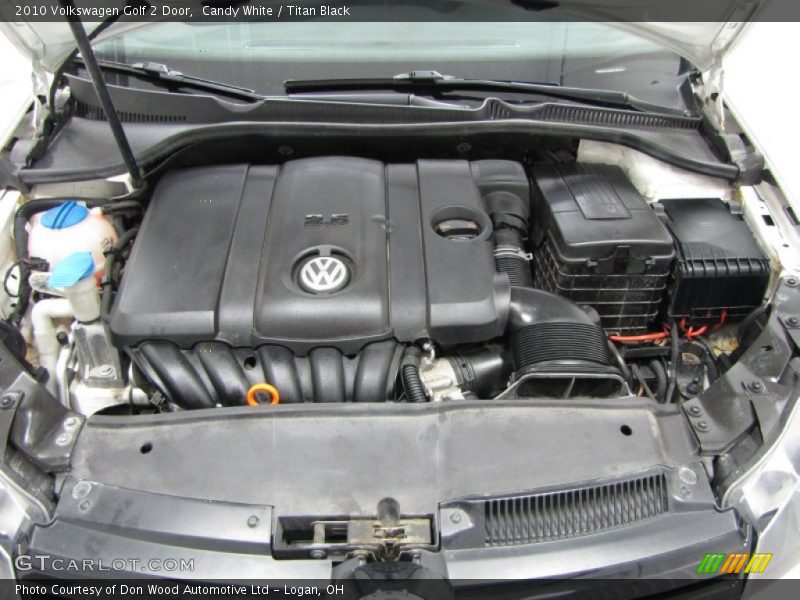  2010 Golf 2 Door Engine - 2.5 Liter DOHC 20-Valve 5 Cylinder