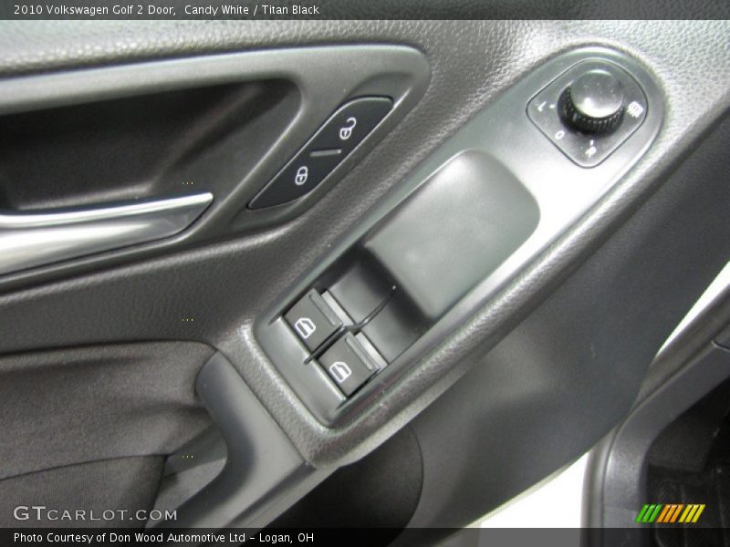 Controls of 2010 Golf 2 Door