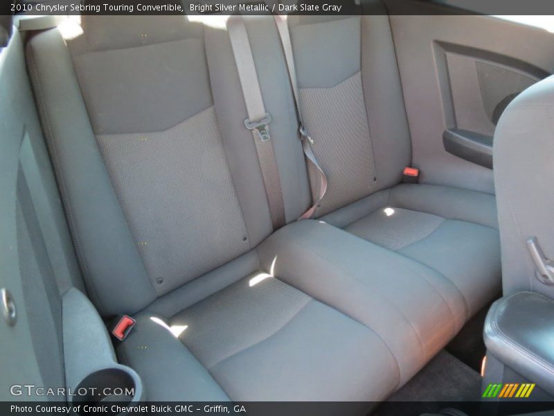 Bright Silver Metallic / Dark Slate Gray 2010 Chrysler Sebring Touring Convertible