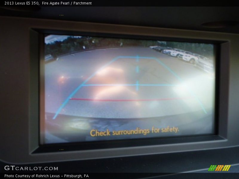 Fire Agate Pearl / Parchment 2013 Lexus ES 350