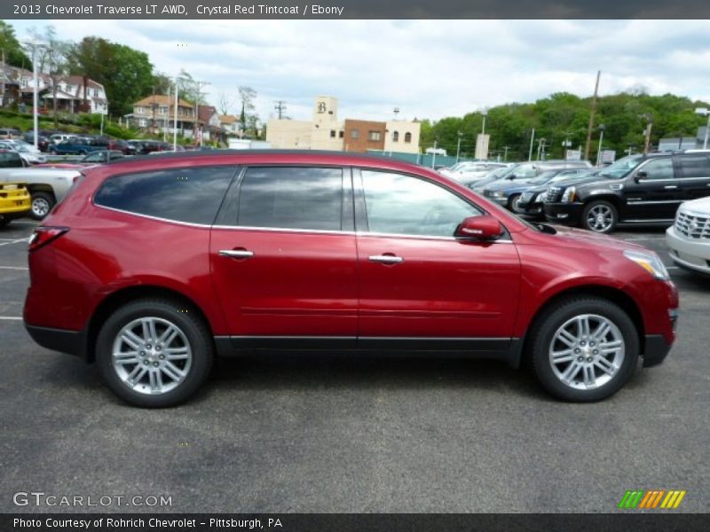  2013 Traverse LT AWD Crystal Red Tintcoat