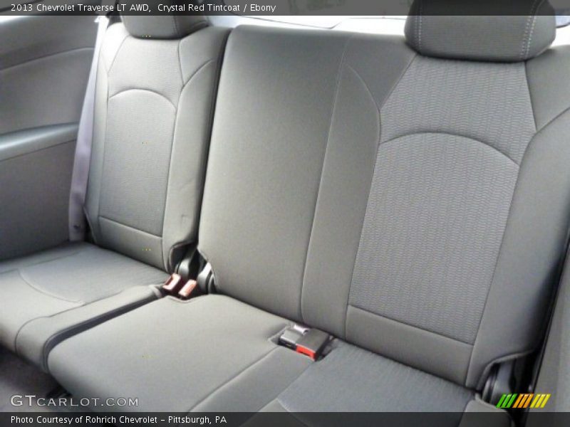 Crystal Red Tintcoat / Ebony 2013 Chevrolet Traverse LT AWD