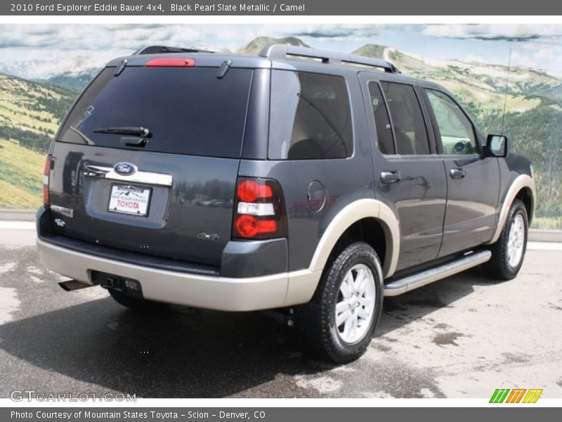 Black Pearl Slate Metallic / Camel 2010 Ford Explorer Eddie Bauer 4x4
