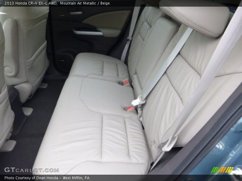Mountain Air Metallic / Beige 2013 Honda CR-V EX-L AWD