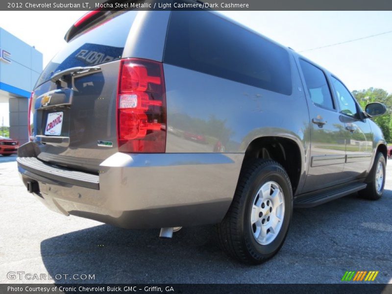 Mocha Steel Metallic / Light Cashmere/Dark Cashmere 2012 Chevrolet Suburban LT
