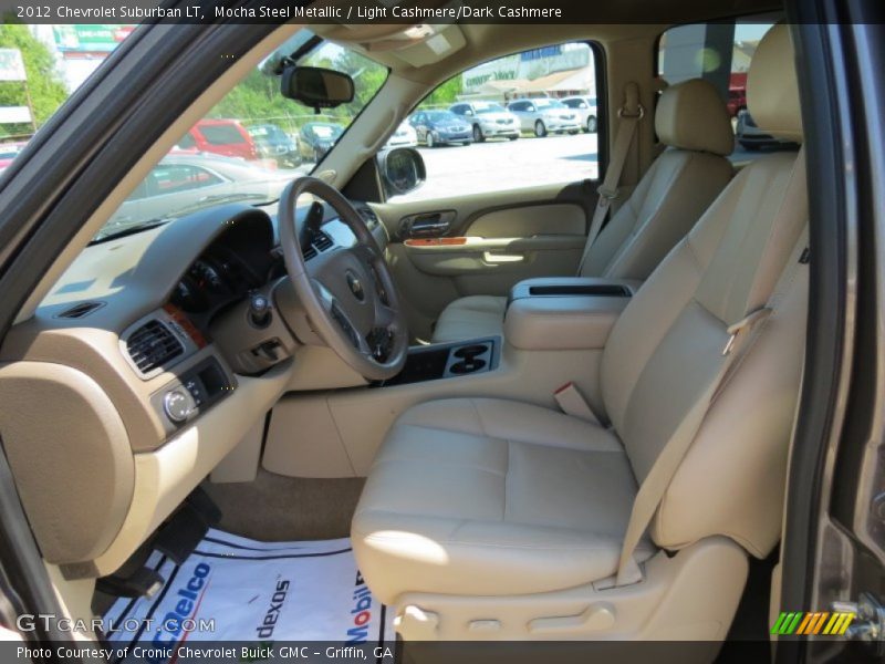 Mocha Steel Metallic / Light Cashmere/Dark Cashmere 2012 Chevrolet Suburban LT