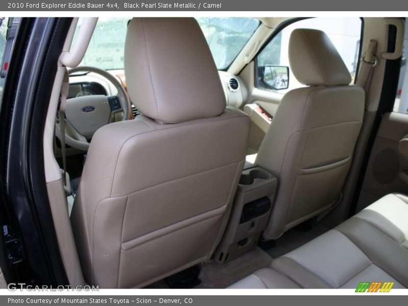 Black Pearl Slate Metallic / Camel 2010 Ford Explorer Eddie Bauer 4x4