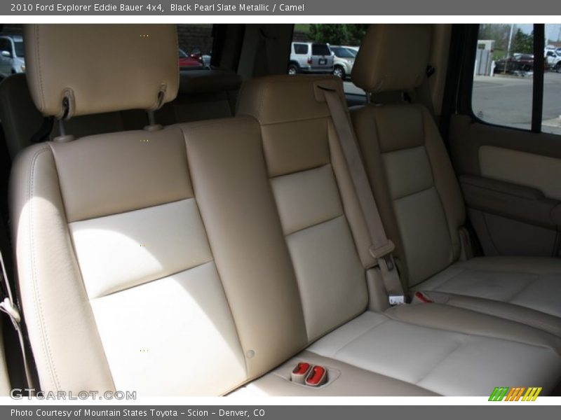 Black Pearl Slate Metallic / Camel 2010 Ford Explorer Eddie Bauer 4x4